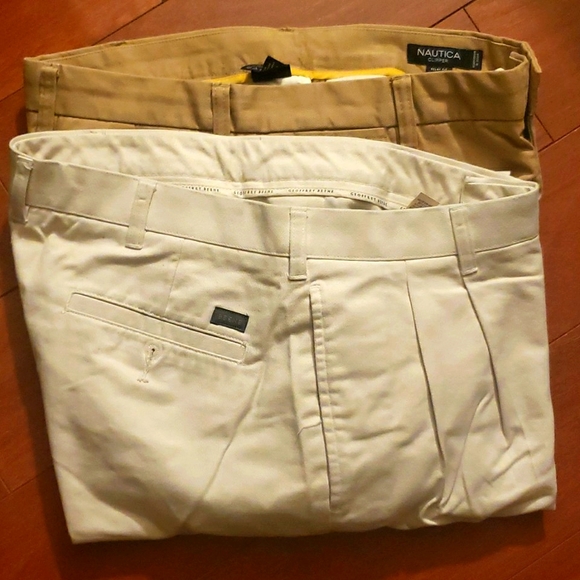 Nautica Other - 2 for 1 Mens Khaki Pants
